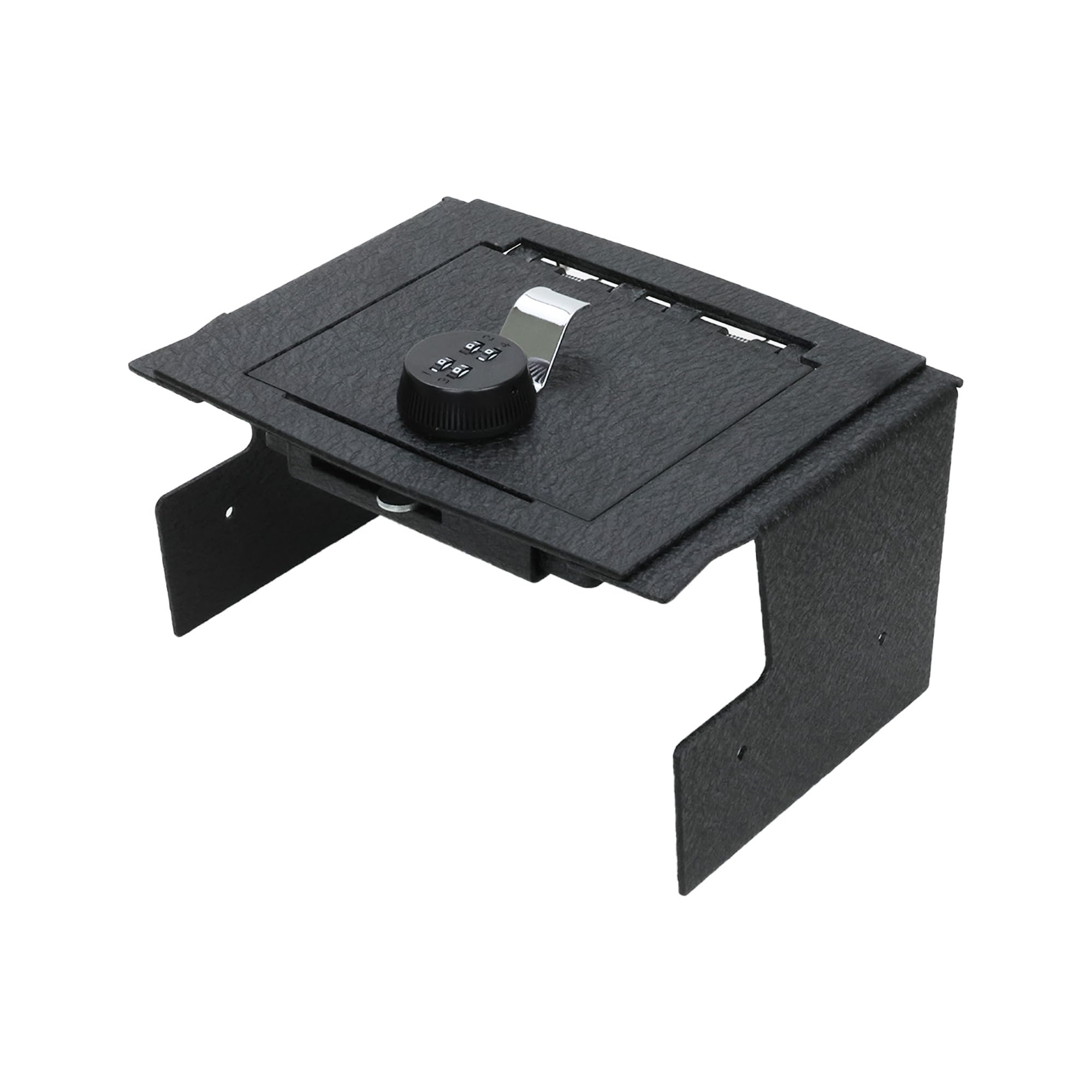 Center Console Safe Black Black Horse Compatible with 2024-2024 Toyota Tacoma-ASTT24