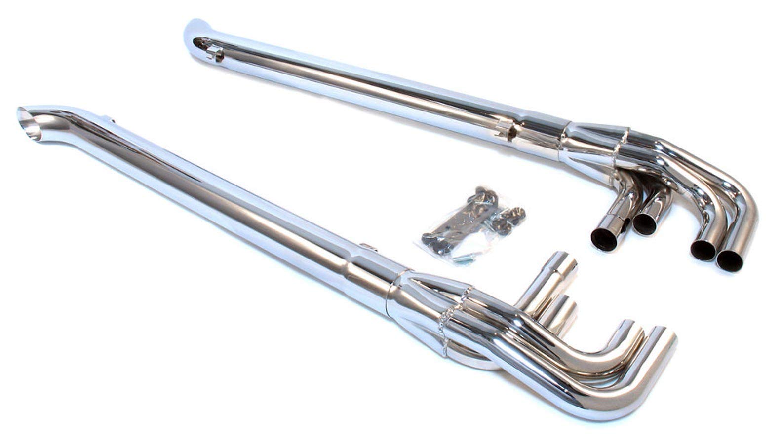 Chrome Lake Pipe Patriot Exhaust '4' Side Exhaust H1165