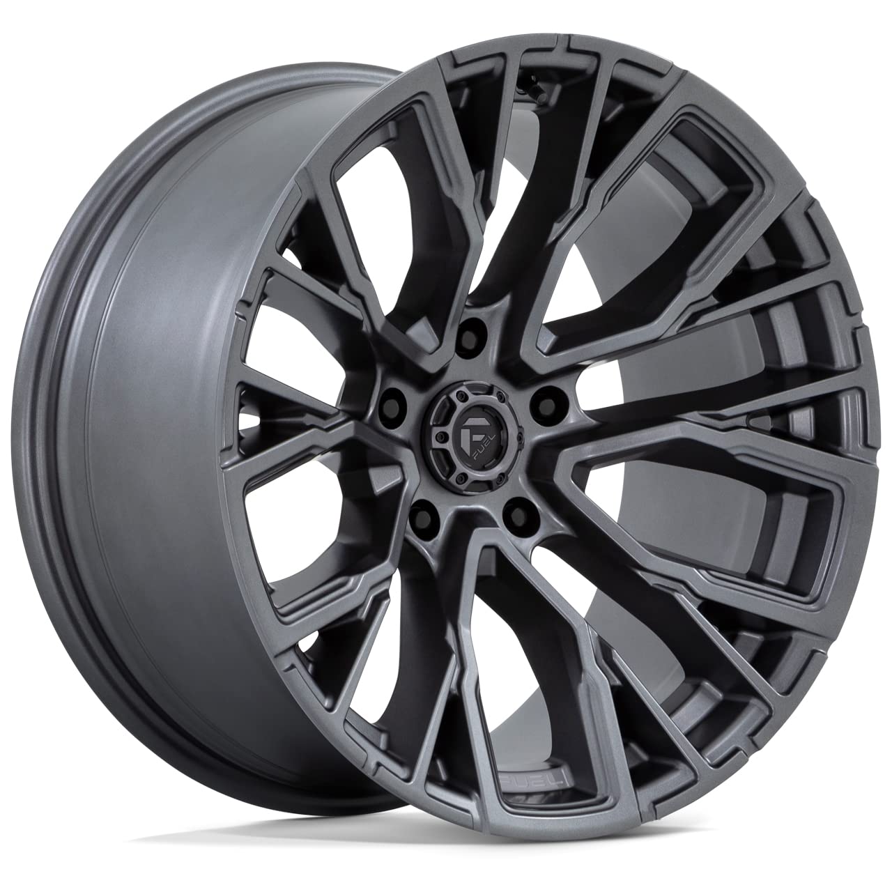 D848 Fuel 1PC 20X10 5X5.0 M-GNMTL -18MM - D84820007547