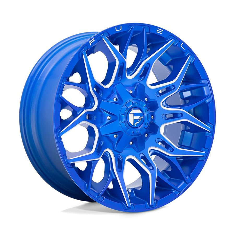 D770 1PC Fuel 20X10 5X4.5/5.0 BLUE-MILL -18MM - D77020002647
