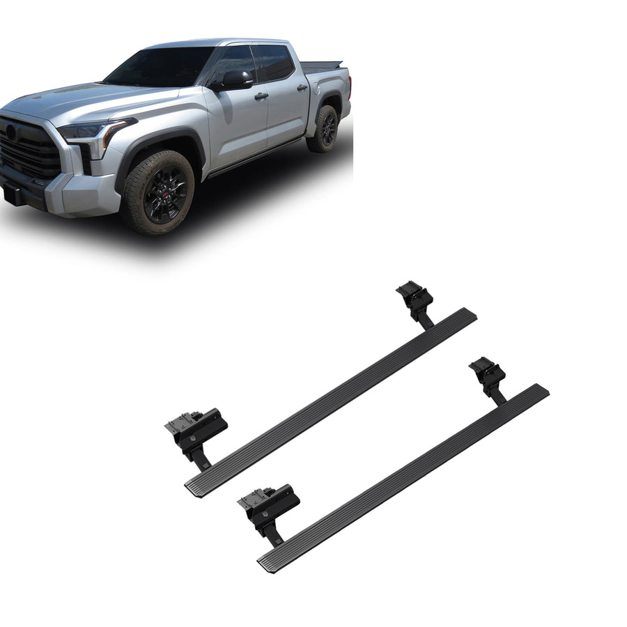 Elite Black Horse Retractable Power Board Compatible with 2022-2025 Toyota Tundra-PWBR3085