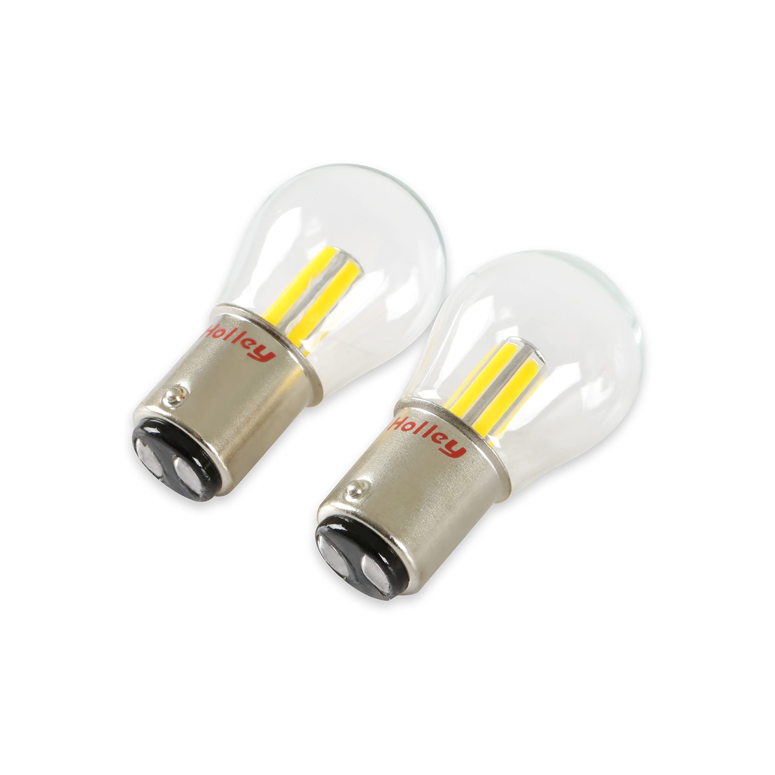 Holley HLED20 RetroBright LED Bulbs - Turn Signal 1157 - Amber - Pair