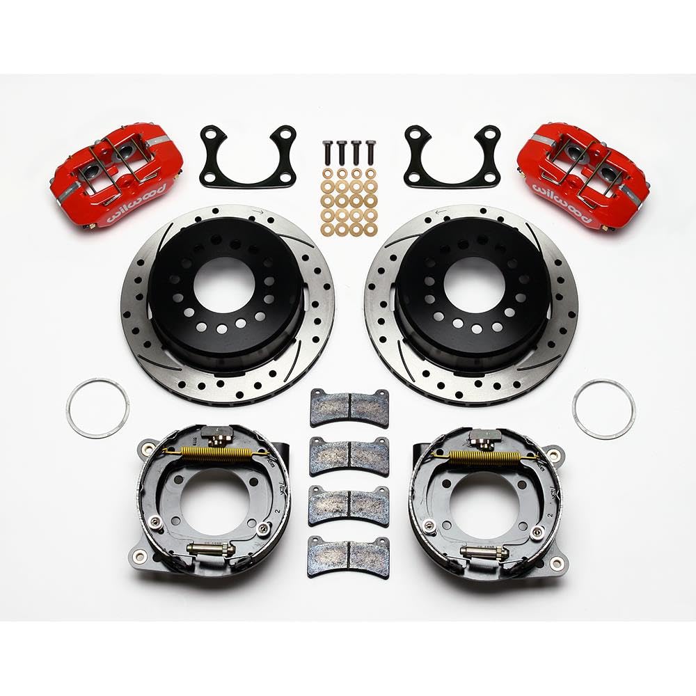 P-Brake Kit,Drill-Red FDP-LP 11.00"