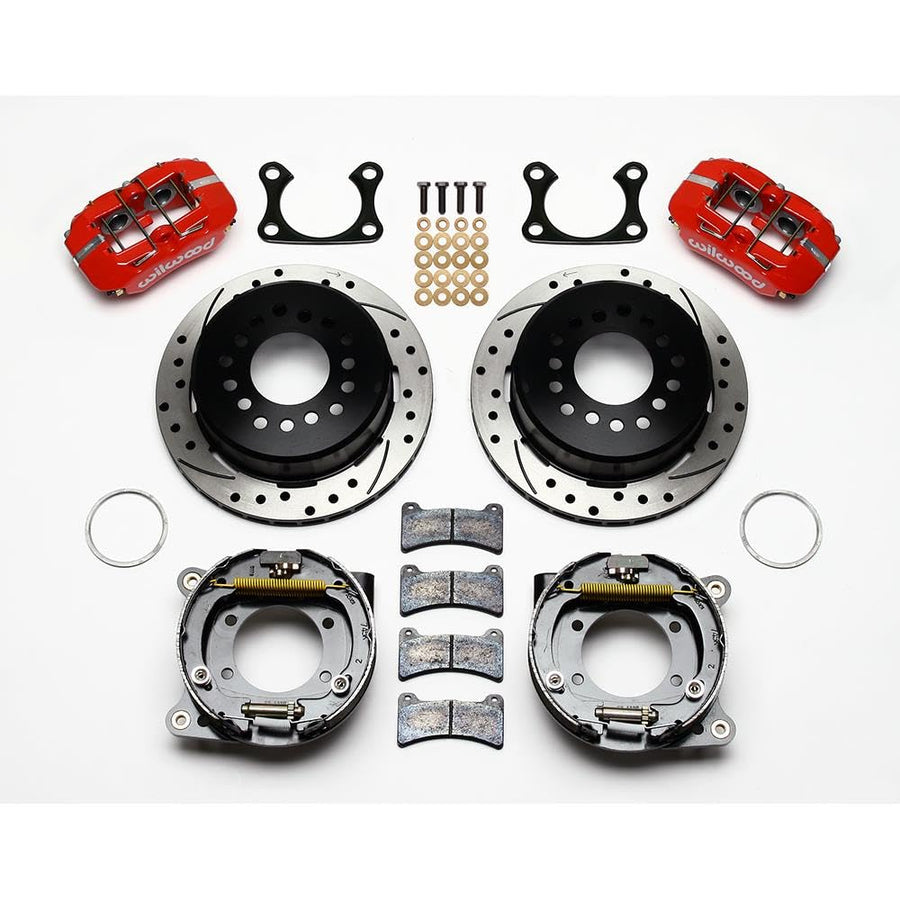 P-Brake Kit,Drill-Red FDP-LP 11.00"