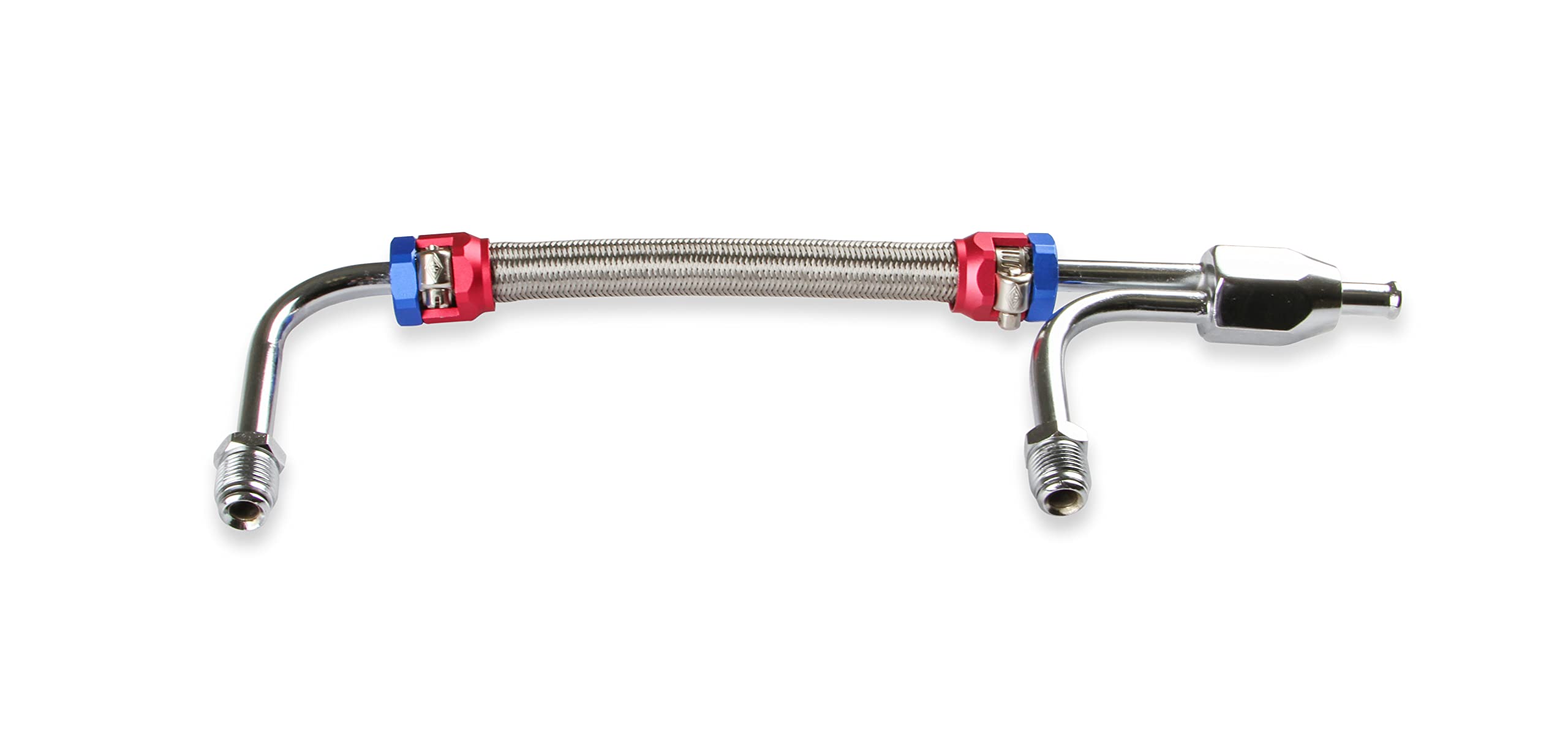 Adjustable Mr. Gasket Fuel Line W/Gauge, 0.125 in. NPT