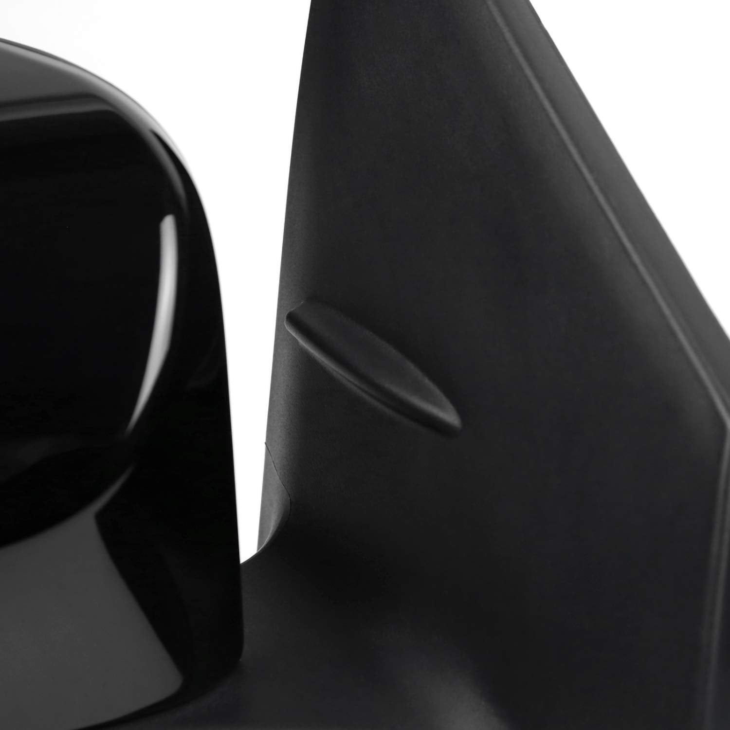 9 Pin Spec-D Tuning Glossy Black Power Fold Heated Signal Right Passenger Side Mirror Compatible with Toyota Corolla 2014-2018