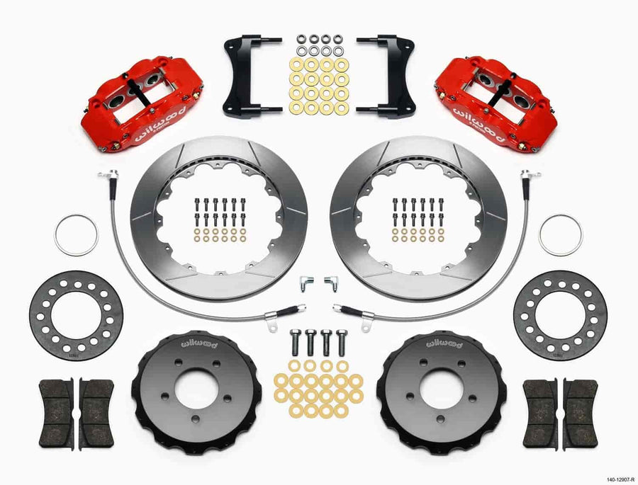 Front Hat Kit FNSL6R, 12.88", Red