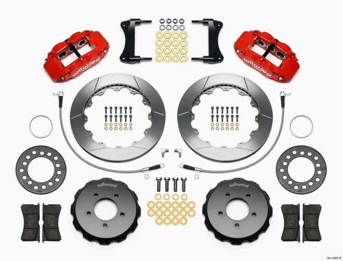 Front Hat Kit FNSL6R, 12.88", Red