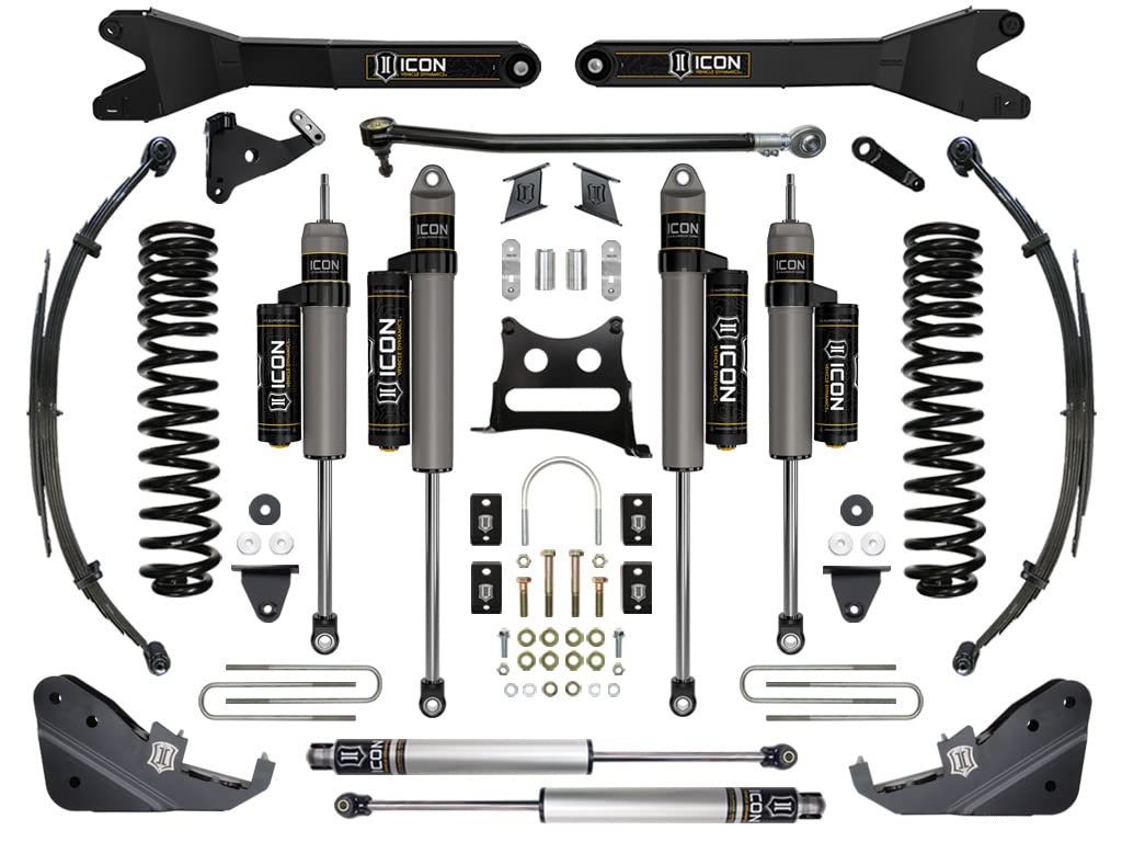 ICON 7" Lift, 2017-2022 Ford F250/F350, Stage 4 Suspension System, w/Radius Arm