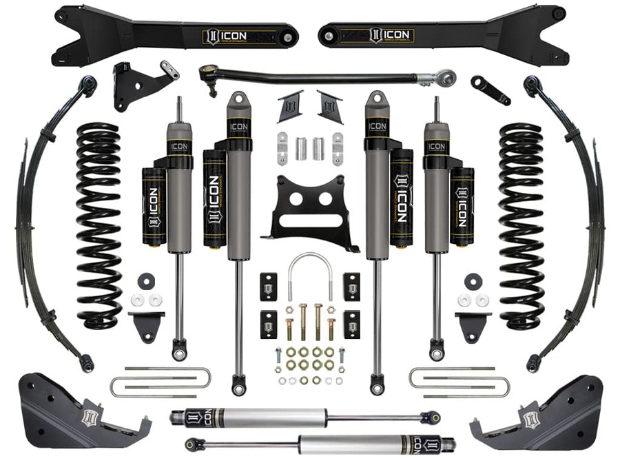 ICON 7" Lift, 2017-2022 Ford F250/F350, Stage 4 Suspension System, w/Radius Arm