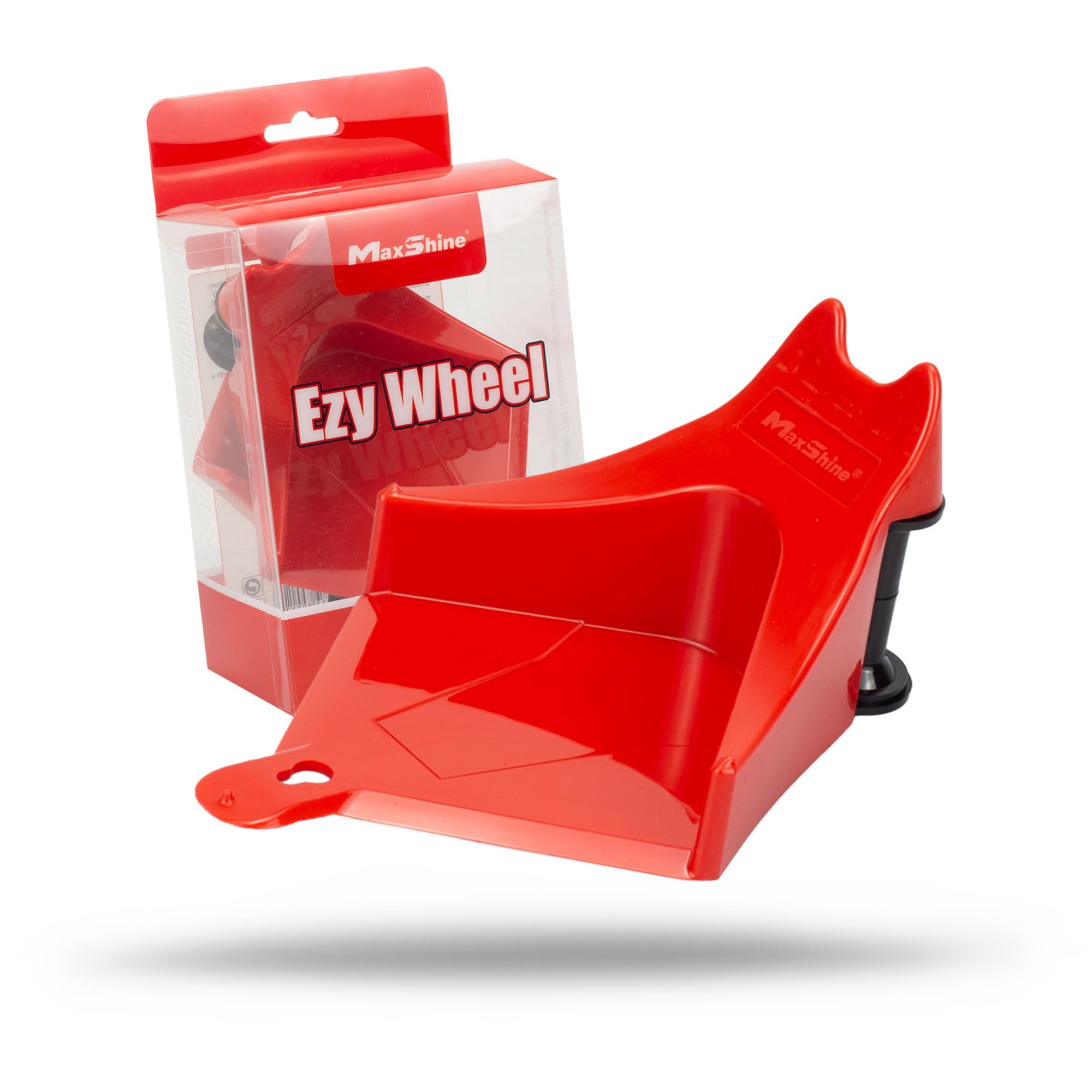 Maxshine Ezy Wheel Hose Roller Universal, 2-Pack (Red) | Car Wash Hose Guide Inserts Prevent Unnecessary Friction & Snags | Auto Detailing Tool for Smooth, Tangle-Free Car Washing & Garage Use