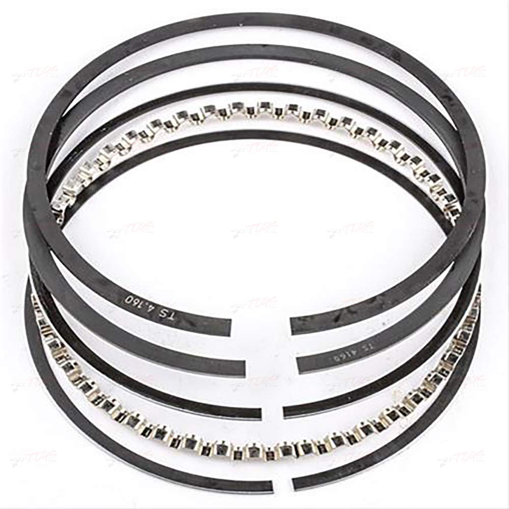 Hemi Manley Performance (46120ST-8) 3.917in Bore File Fit Steel Premium Piston Ring Set