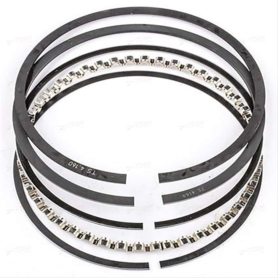 Hemi Manley Performance (46120ST-8) 3.917in Bore File Fit Steel Premium Piston Ring Set