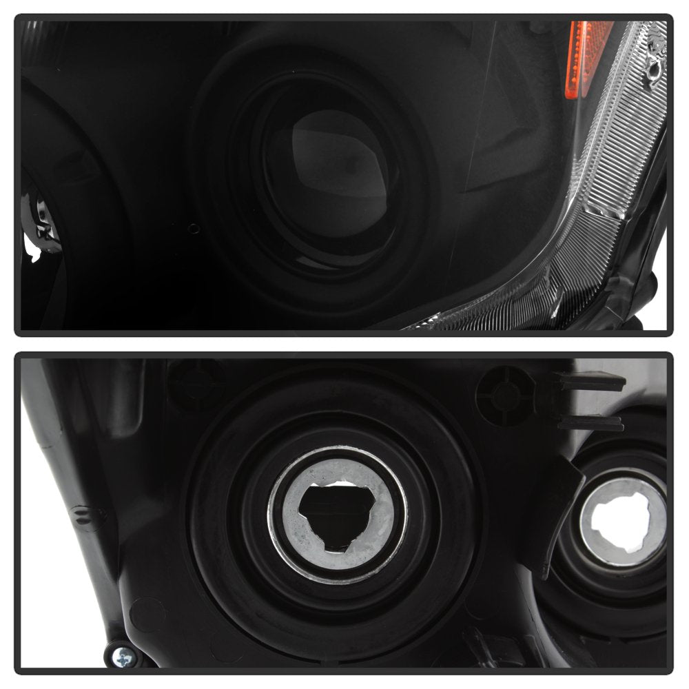 Headlight Xtune HD-JH-NA10-2D-AM-BK, 1 Pack