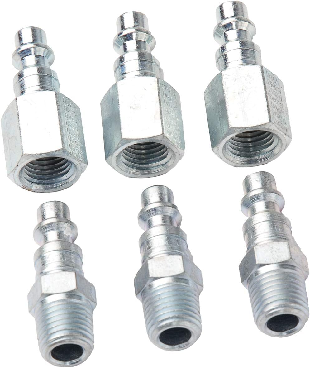 Quick Coupler Plug Set Rapidair K5226 1/4 Male NPT, 1/4 FNPT