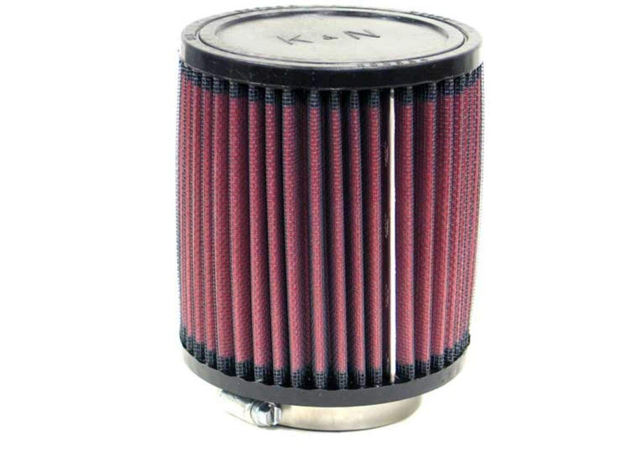 High-Flow K&N Original Lifetime Universal Clamp-On Air Filter: High Performance, Premium, Washable: Flange Diameter: 2.5625 In, Filter Height: 5 In, Flange Length: 0.75 In, Shape: Round, RA-0610