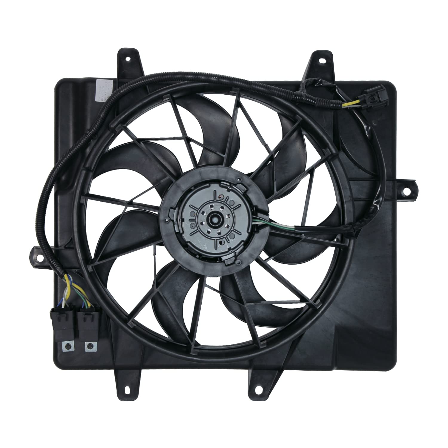 Cooling Fan Assembly TYC 621240 Compatible with 2006-2010 Chrysler Pt Cruiser