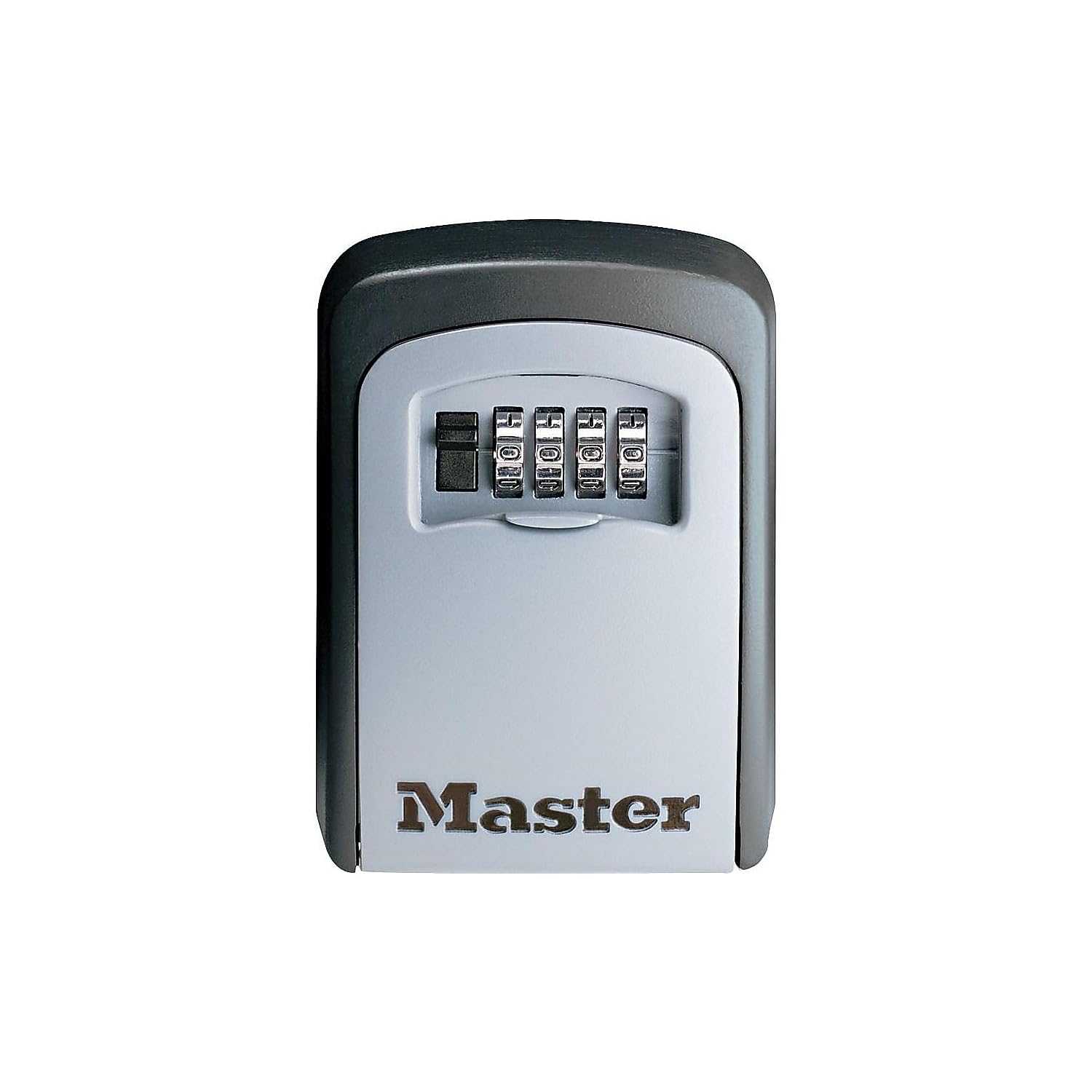5-Key Master Lock Combination Safe, Black/Silver (5401D)