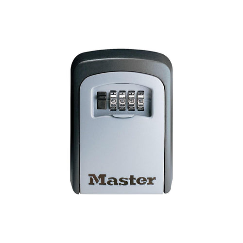 5-Key Master Lock Combination Safe, Black/Silver (5401D)