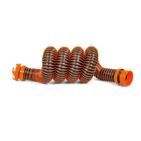 Camco 10-Foot RhinoEXTREME RV/Camper Sewer Hose Kit | Features TPE Technology for Abrasion Resistance and Crush Protection | Includes Pre-Attached Rhino Swivel Fittings (39863)