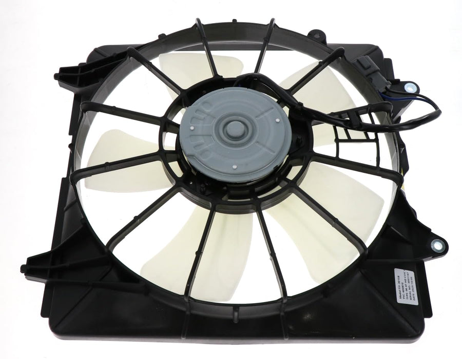 Cooling Fan Assembly TYC 600970 Compatible with 2006-2011 Honda Civic,Black