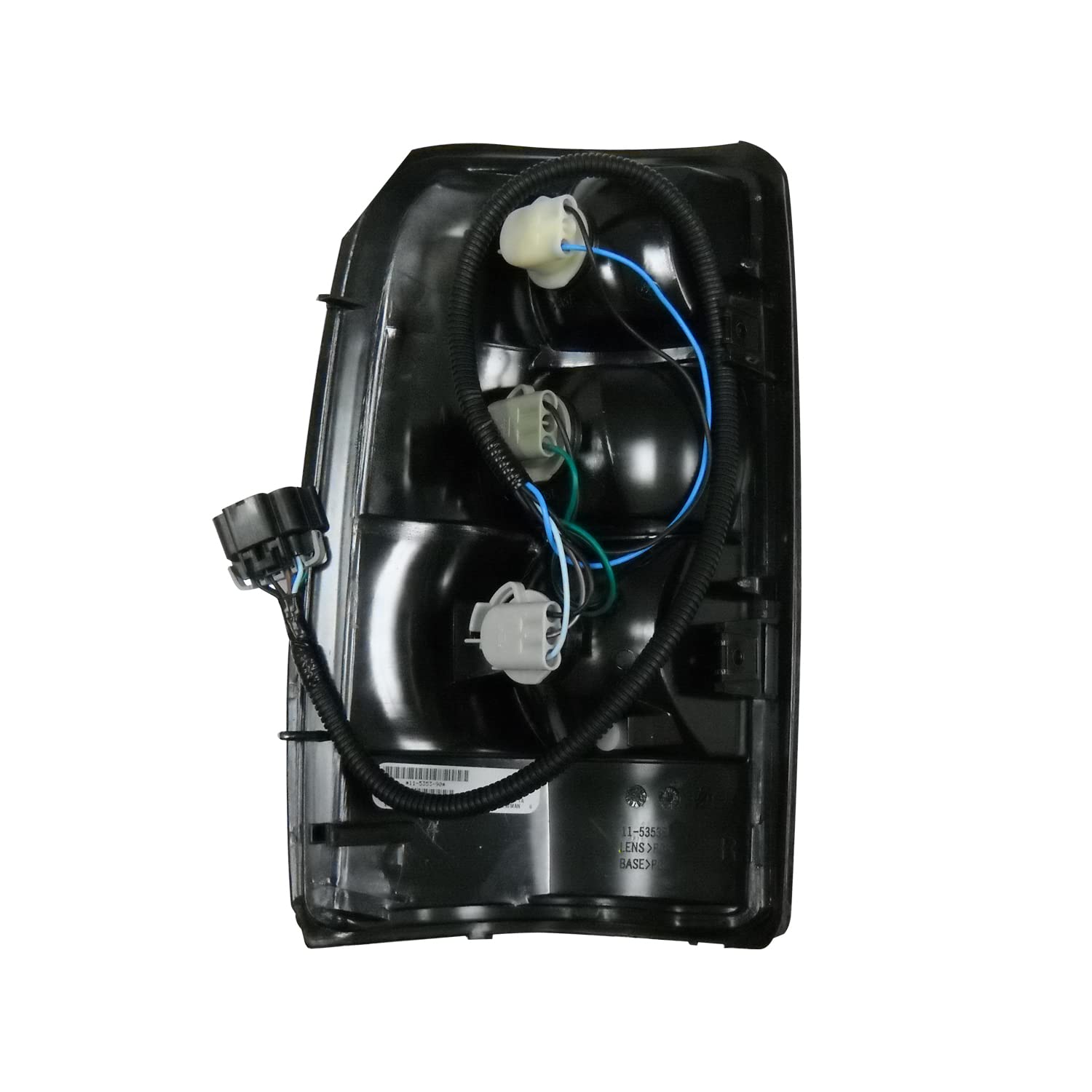 Right TYC Tail Light Assembly Compatible with 2002-2006 Chevrolet Tahoe Suv