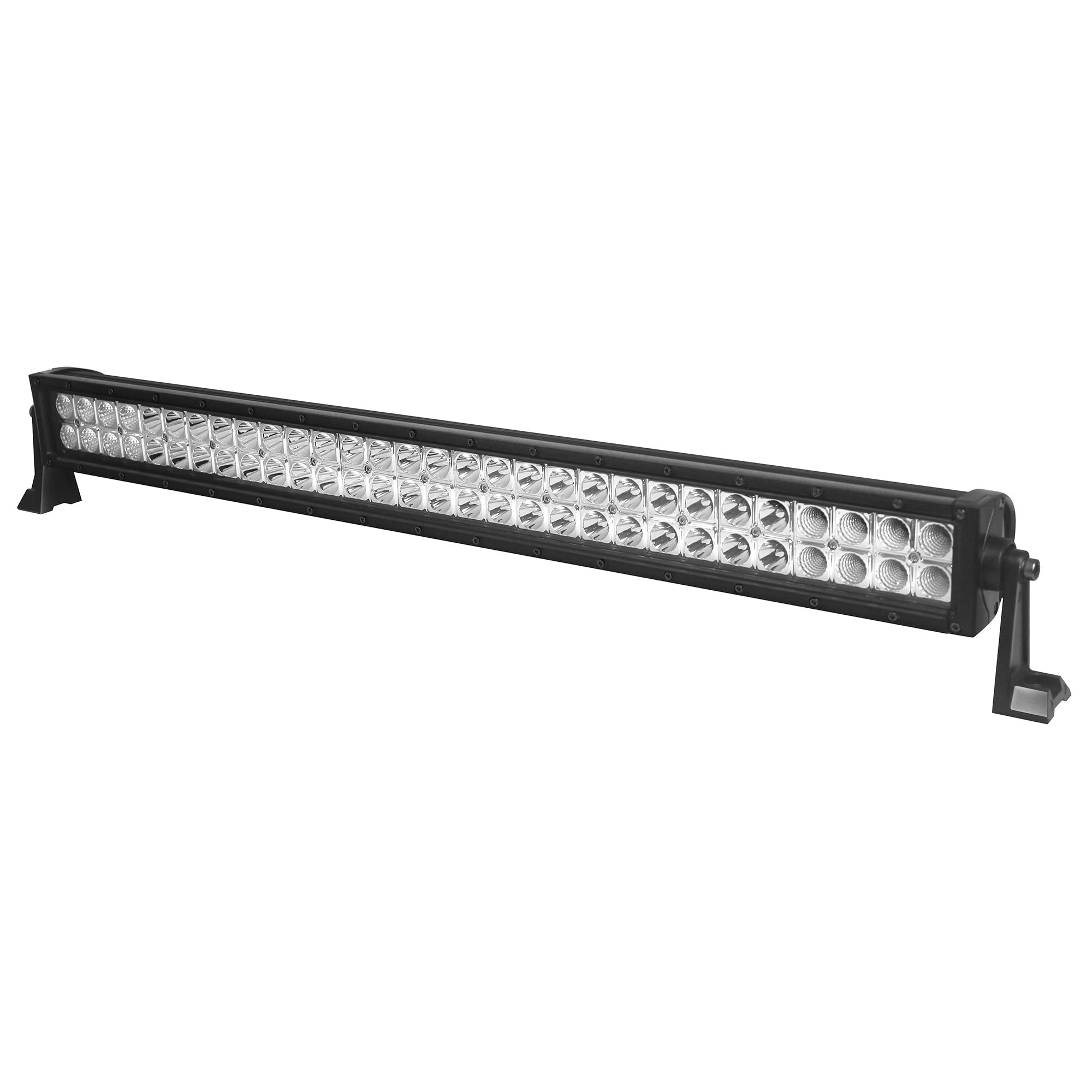Xplor Lighting: Bright Series Go Rhino 31.5" Double Row LED Light Bar | Side & Track Mount, Aluminum, Black | 751803113CDS