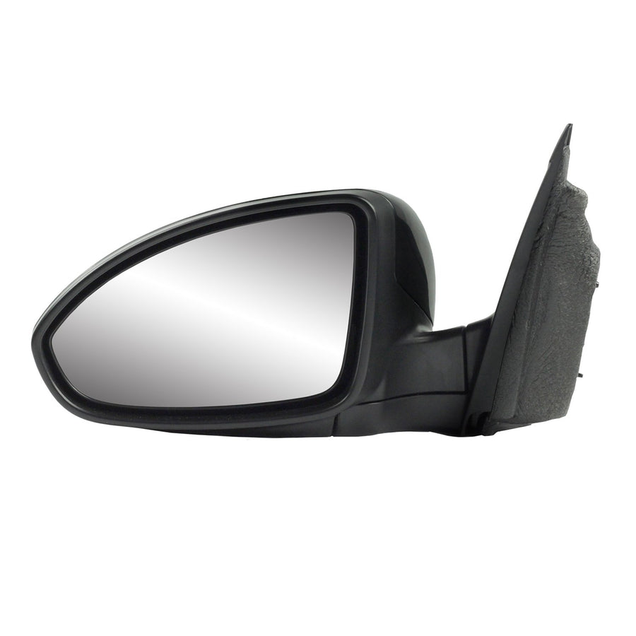 Fit System Mirror Driver Side for Chevrolet Cruze, Cruze Limited Models Only, Textured Black w/PTM Cover, Foldaway, w/o spot Mirror, Power