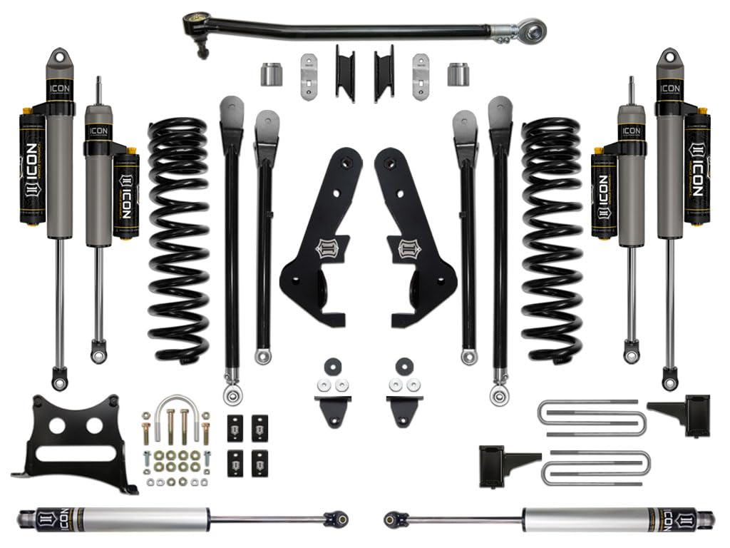 4.5" Lift, ICON Stage 5 Suspension System, Compatible with 2020-2022 F250/F350, K64525