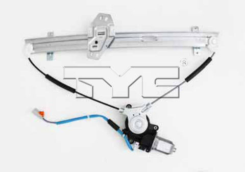Power Window Motor and Regulator Assembly TYC 660119 Front Right-Side Compatible with 2003-2008 Honda Pilot