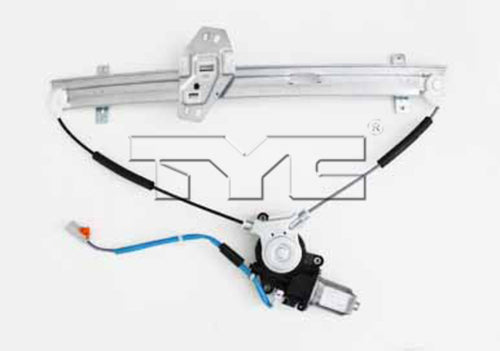 Power Window Motor and Regulator Assembly TYC 660119 Front Right-Side Compatible with 2003-2008 Honda Pilot