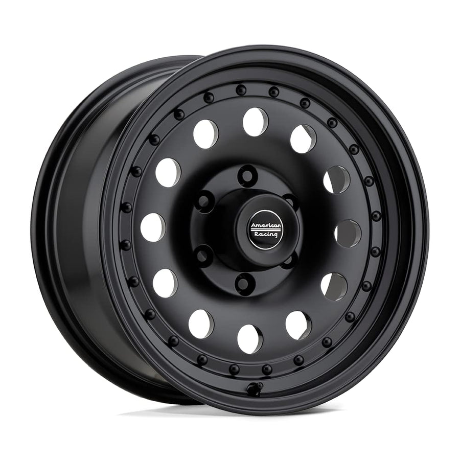 AR62 OUTLAW II American Racing 18X8 8X170 0mm SATIN BLACK - AR628870B