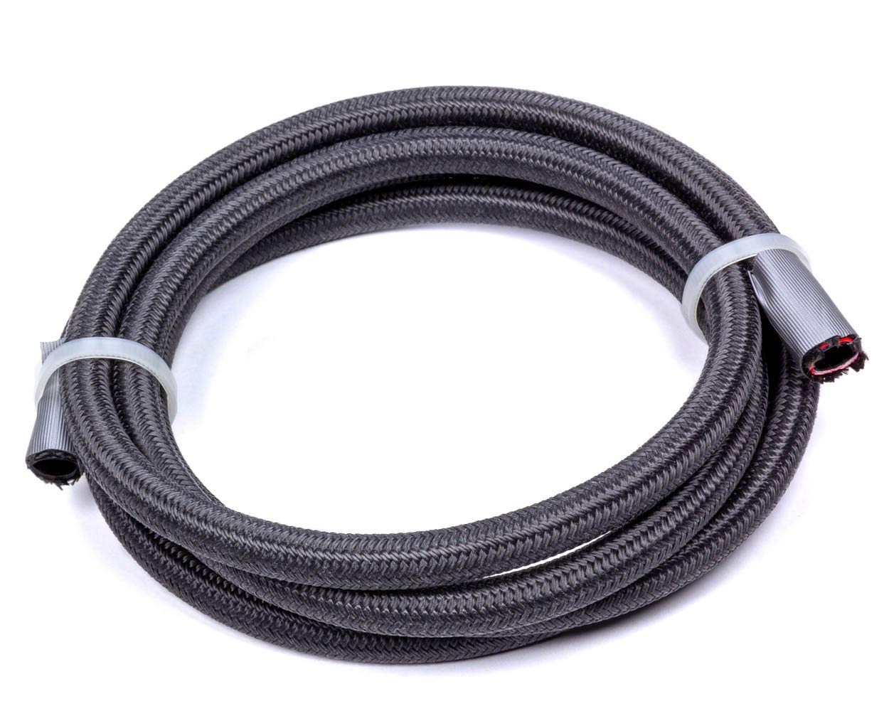 Hose, FRAGOLA 4 an, 10 ft, Braided Fire Retardant Fabric, PTFE, Black, Each