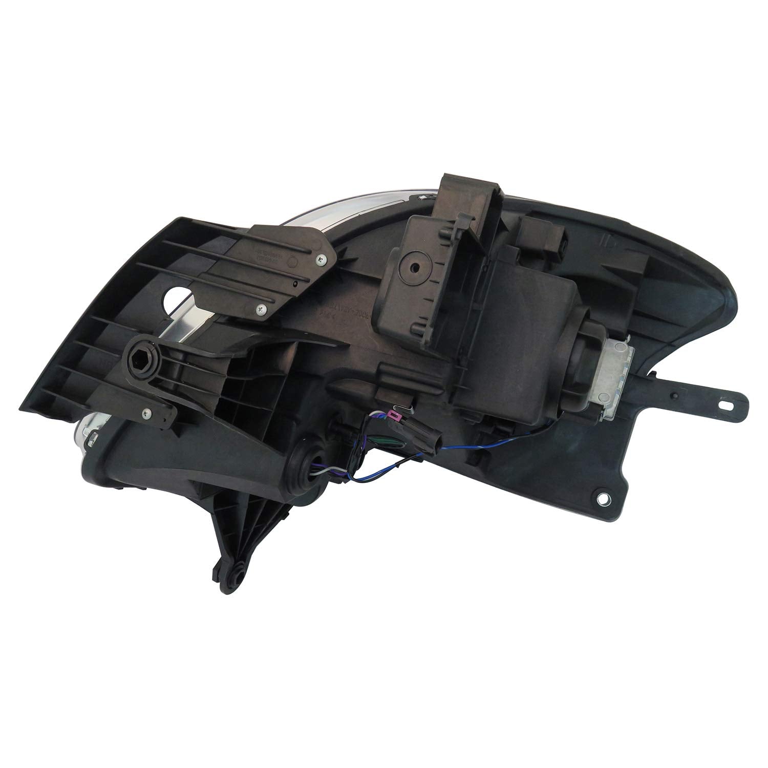 Left TYC Headlight Assembly Compatible with 2008-2012 Buick Enclave