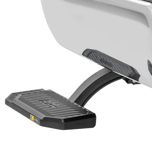 Rough Country Bed Step Retractable for Ram 1500 Truck (2009-2018) - Driver Side, Manual Pull Tailgate Step, Non-Slip Truck Step