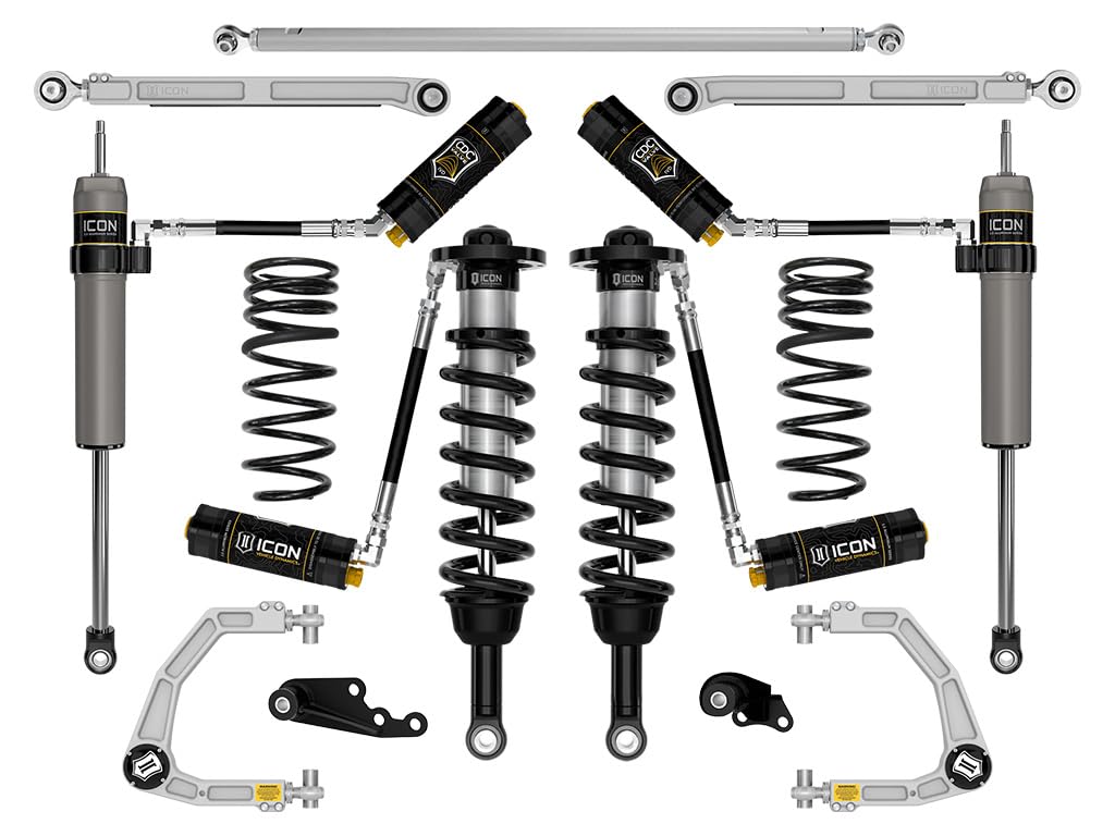 2024 Lexus GX550 ICON, 1.25-3" Lift, Stage 8 Suspension System, CDCV, Billet