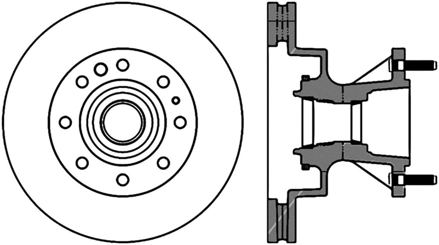 Brake Rotor Centric Parts Premium - 120.65126