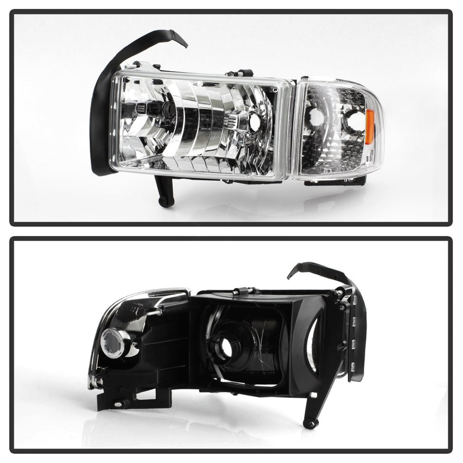 OEM Style Xtune Headlights (HD-JH-DR94-SET-C) (OE)