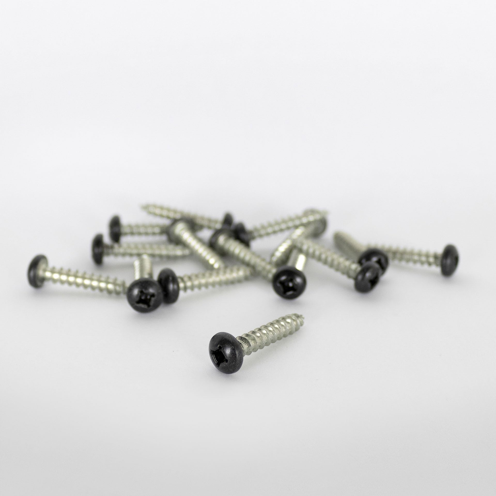 Screws ICON 14689, Qty 15, Painted, Fender Installation, Black