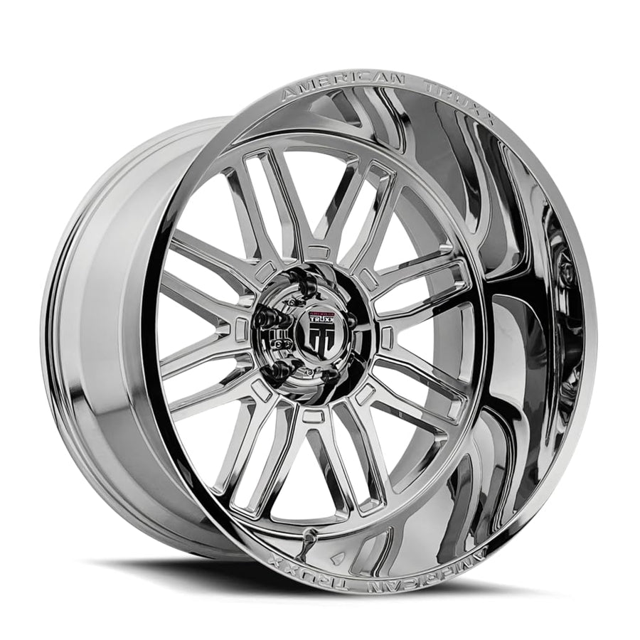 AT1915 American Truxx Restless 20x10 8x6.5" -25mm Chrome Wheel Rim 20" Inch
