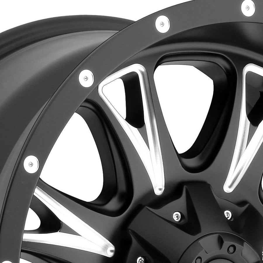 Offroad Fuel D51317909850 Wheel Black with Painted (17 x 9. inches /6 x 135 mm, 1 mm Offset)