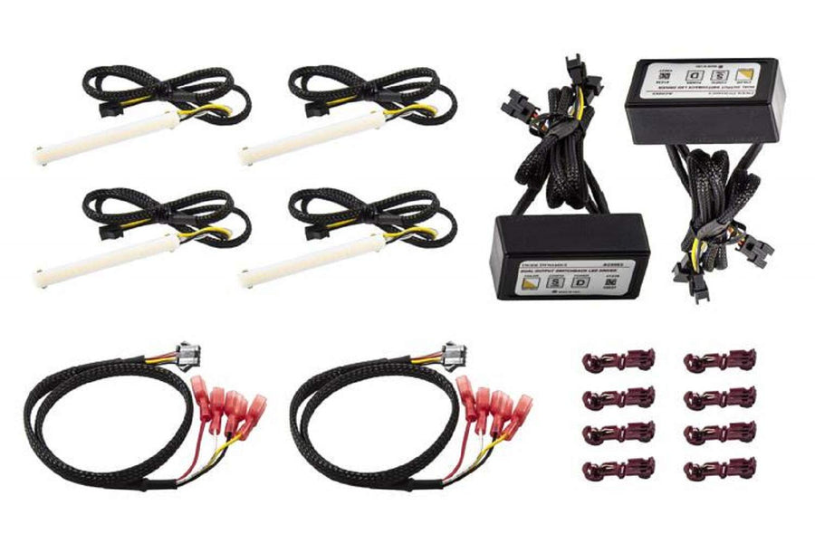 High Density LED Strip Lights SF Switchback Quad 3 Inch Kit Diode Dynamics
