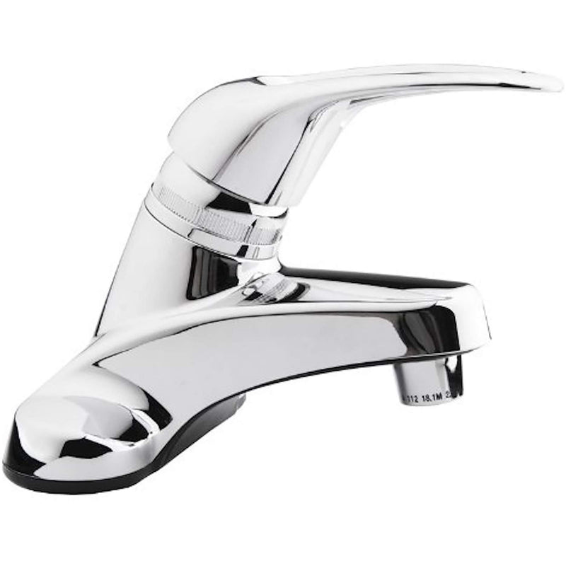 Dura Faucet RV DF-PL100-CP Single Lever Bathroom Faucet (Chrome Plating Over ABS Plastic)