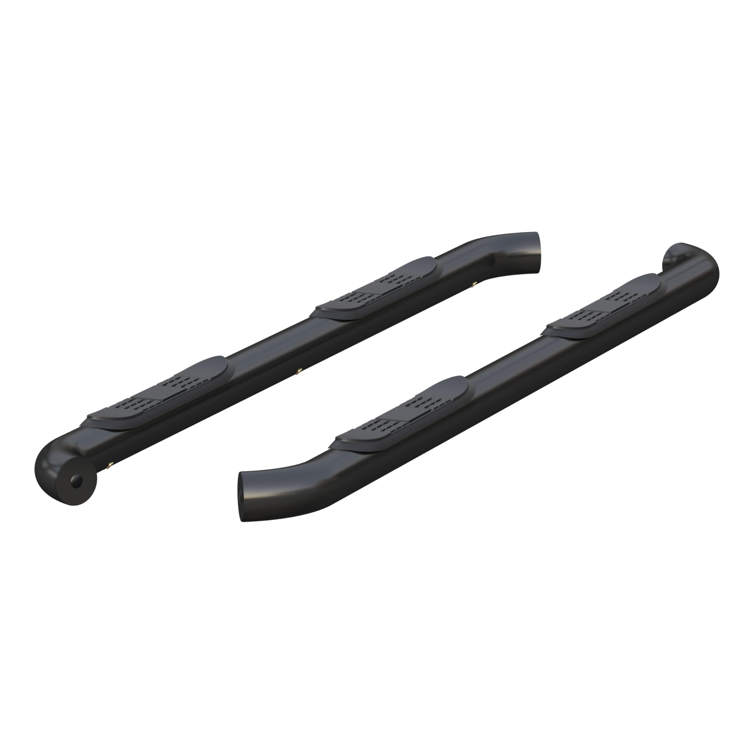 3-Inch Round Black Steel Nerf Bars Aries, No-Drill, Fits Select Ford Ranger SuperCrew