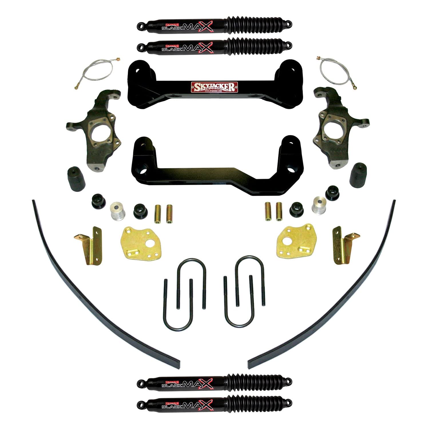 Skyjacker Suspension Lift Kit CC429K-B w/Shock Black MAX Shocks 4 in. Lift