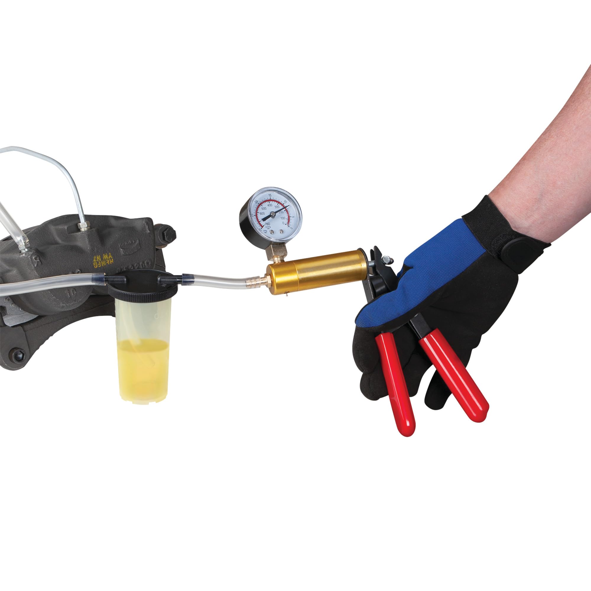 Vacuum Pump Kit Performance Tool W87031 For Vacuum and Pressure Tests, Perform Engine Performance Diagnostics, Brake Bleeding, Fluid Transfer and Evacuation