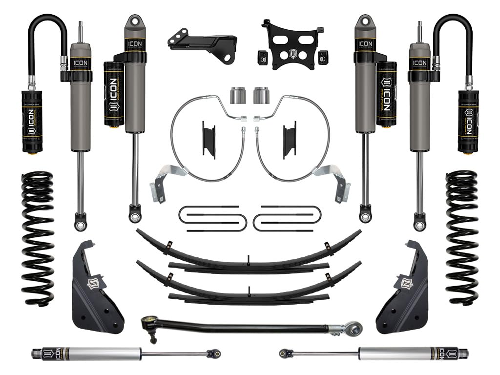 2023-2025 Ford F-250/F-350 Super Duty ICON 4WD, Diesel, 4.5" Lift, Stage 4 Suspension System w/ Expansion Packs
