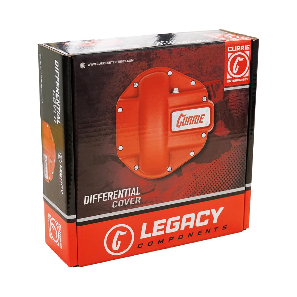 Dana 60 Currie Nodular Iron Differential Cover (Red)