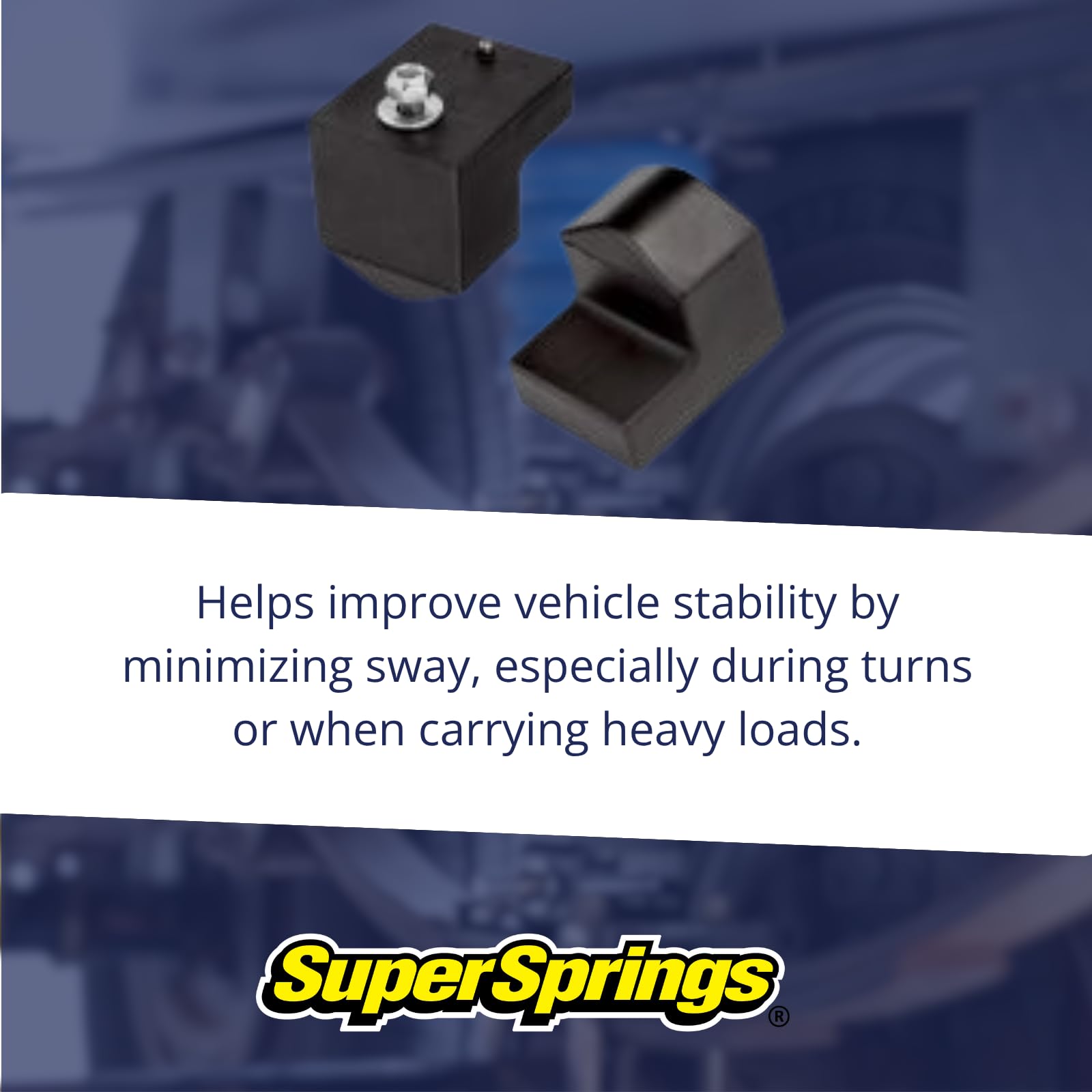 SumoSprings Front for Chevrolet|GMC Silverado|Sierra|Suburban|Tahoe|Yukon 2500|3500, Silverado|Sierra 1500 | SuperSprings SSF-201-47