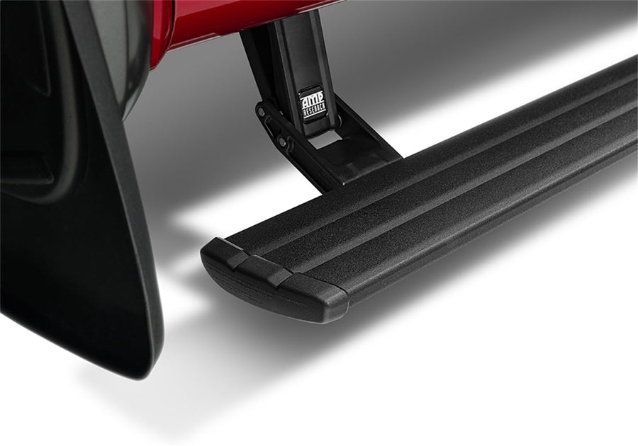 AMP Research RealTruck PowerStep Smart Series | Fits 2022-2025 Toyota Tundra | 86338-01A | Rust Proof Aluminum Retractable Electric Steps with LED Step Lights